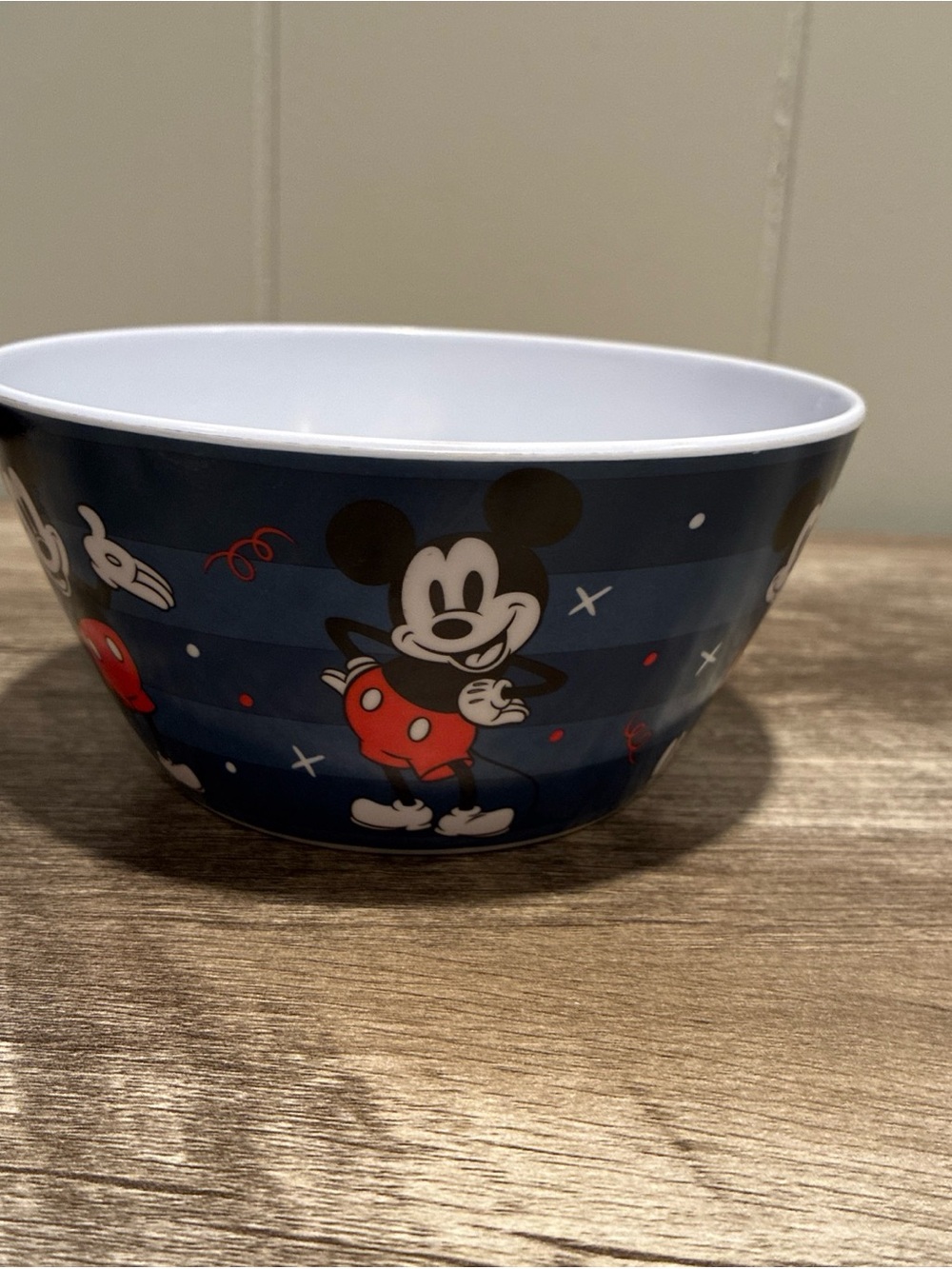 Disney Star Mickey Mouse Blue Cereal Bowl BPA Free NEW 2026 Collectible